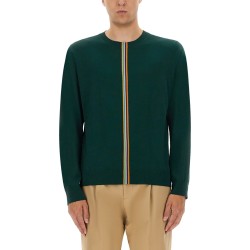 JERSEY WITH STRIPED DETAIL