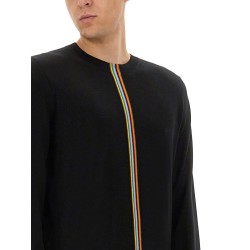 JERSEY WITH STRIPED DETAIL