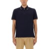 COTTON POLO SHIRT WITH ZIPPER