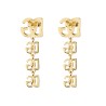DG LOGO LONG EARRINGS