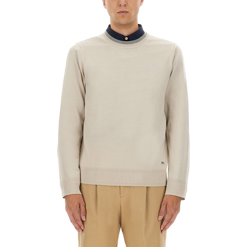 SHIRT WITH EMBROIDERED LOGO