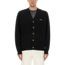 CARDIGAN WITH LOGO EMBROIDERY