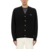 CARDIGAN WITH LOGO EMBROIDERY