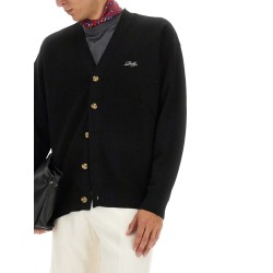 CARDIGAN WITH LOGO EMBROIDERY