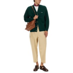 CARDIGAN WITH LOGO EMBROIDERY