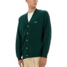 CARDIGAN WITH LOGO EMBROIDERY
