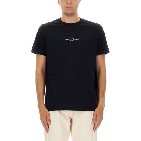 T-SHIRT WITH EMBROIDERED LOGO