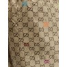 Nylon swim trunks with all-over GG logo