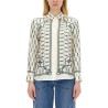 PRINTED SILK TWILL SHIRT