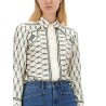 PRINTED SILK TWILL SHIRT
