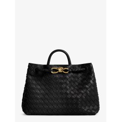 Andiamo leather shoulder bag with Intrecciato motif