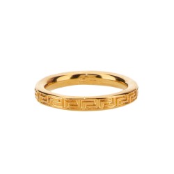 ANELLO CON CHIAVE GRECA INCISA