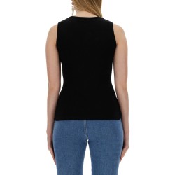 TOP CON INSERTO IN CROCHET