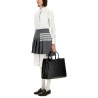 "4-BAR" MINI PLEATED SKIRT
