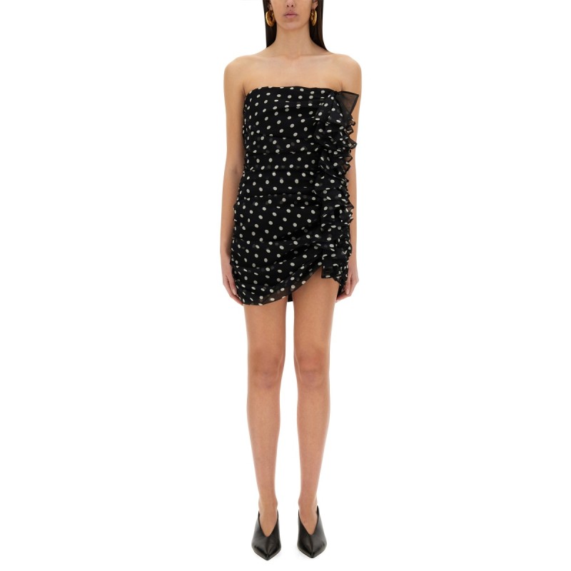 MINI BUSTIER DRESS "POLKA DOTS"