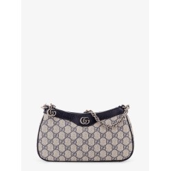 Ophidia GG Supreme fabric and leather shoulder bag
