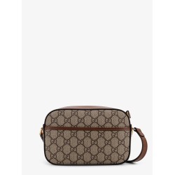 1955 Horsebit GG Supreme Fabric and leather shoulder bag