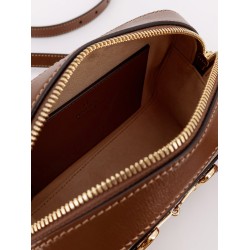 1955 Horsebit GG Supreme Fabric and leather shoulder bag