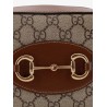 1955 Horsebit GG Supreme Fabric and leather shoulder bag