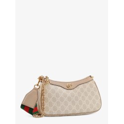 Ophidia shoulder bag in GG Supreme fabric and leather