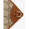 GG Supreme Fabric and leather wallet