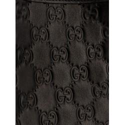 GG Emblem leather shoulder bag