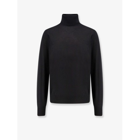 Cashmere and silk turtleneck