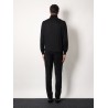 Cashmere and silk turtleneck
