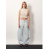 Low Round Ice Denim jeans