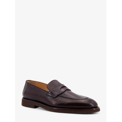 Leather loafers