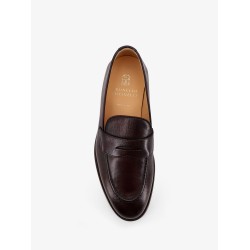 Leather loafers