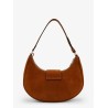 Ava Medium Triomphe suede shoulder bag