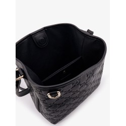 GG Emblem leather bucket bag