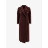 Double-breasted cashmere coat