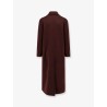 Double-breasted cashmere coat