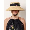 Madeleine rafia hat