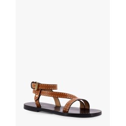 Jopee leather sandals with studs
