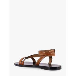 Jopee leather sandals with studs