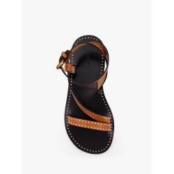 Jopee leather sandals with studs