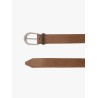Leather belt with monili detail