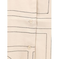 Pajamas silk shirt