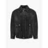 Oversize leather jacket