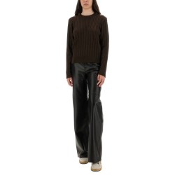 WOOL SWEATER WITH BUTTON DETAIL