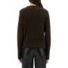 WOOL SWEATER WITH BUTTON DETAIL