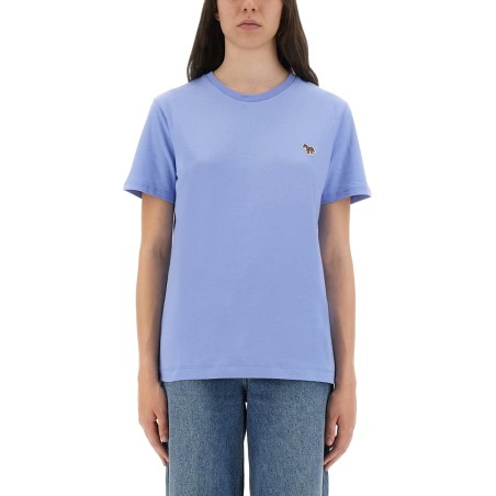 T-SHIRT WITH LOGO PATCH
