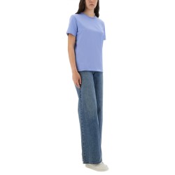 T-SHIRT WITH LOGO PATCH