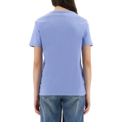 T-SHIRT WITH LOGO PATCH