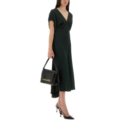 BLOUSON MIDI DRESS