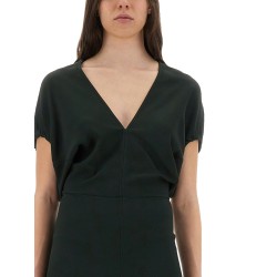 BLOUSON MIDI DRESS