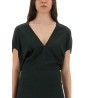 BLOUSON MIDI DRESS